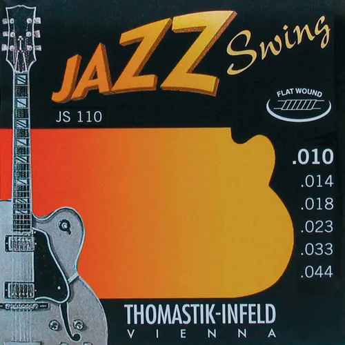 Thomastik JS110 E-Saiten 10-44 Jazz Swing Flat Wound