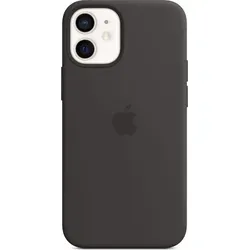 Produktbild Apple iPhone 12 mini Silicone Case mit MagSafe black - Schwarz