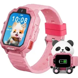 Kesasohe Kinder-Smartwatch 4G mit GPS und Videochat - Wasserdichte Kinderuhr mit 4G, GPS und SOS-Funktion. Ideal für Jungen und Mädchen von 4-12 Jahren. Mit Spielen und Schulmodus – perfekt für den Alltag!