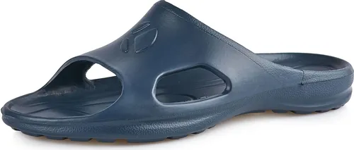 Ladeheid Herren leichte Eva Badelatschen Gartenschuhe Badepantolette Badeschuhe KL039M (Dunkelblau, 42 EU)