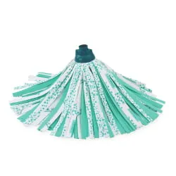 Leifheit AG LEIFHEIT Classic Mop Ersatzkopf, Wischmop ideal für große Flächen, Treppen und Ecken , 1 Ersatzkopf viscose plus mit Universalgewinde 52069