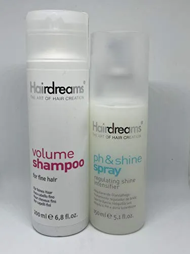 Hairdreams Volume Shampoo & ph&shine Spray Set - Shampoo und Spray für voluminöses Haar, sorgt für strahlenden Glanz und optimale Pflege.