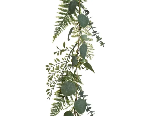 Produktbild Kunstgirlande, Decoris season decorations, Künstliche Farn Eukalyptus Girlande 20x180cm Grün