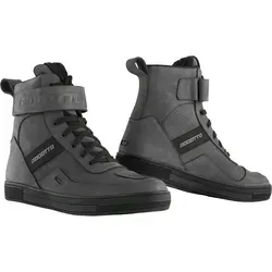 Bogotto Denton Motorrad Schuhe - Wasserdicht & Perforiert, Grau, Größe 39 - Motorradstiefel mit mittlerer Schafthöhe, aus hochwertigem Nubukleder, bieten optimalen Komfort und Sicherheit. Ideal für Biker, die Stil und Funktionalität schätzen.