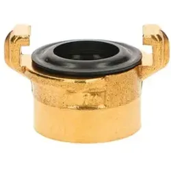 GEKA Gewindestück Messing IG 1