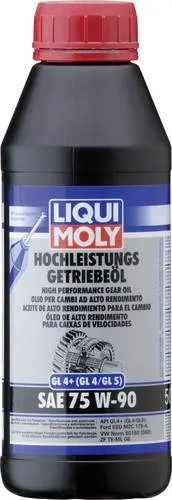 Liqui Moly Hochleistungs-Getriebeöl GL4+ SAE 75W-90 von LIQUI MOLY
