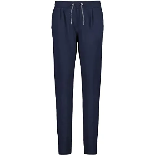 CMP Woman Long Pant black blue (N950) 38 - Wanderhose für Damen aus schwerem Stretch-Fleece, bietet individuellen Tragekomfort und praktische Seitentaschen für den Alltag.