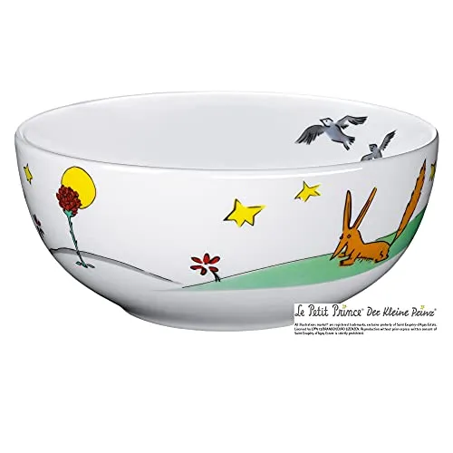 WMF Der kleine Prinz Kindergeschirr Kinder-Müslischale 13,8 cm, Porzellan, spülmaschinengeeignet, farb- und lebensmittelecht