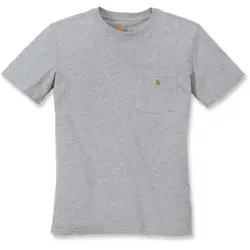 Damen T-Shirt WORKW POCKET S/S T-SHIRT - Stylisches Damen T-Shirt mit Brusttasche, lockerem Schnitt und hochwertigem Heavyweight Jersey für optimalen Tragekomfort.