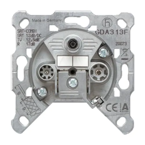 Jung GDA 313 F Durchgangsdose GDA313F 3Loch von Jung