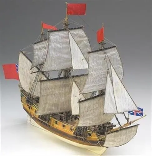 Corel Schiff Peregrine seiner Majestät HMS Kriegsschiff 1:96 - Modellbau Schiff, exklusive Holzbauweise im Maßstab 1:96, ideal für Sammler und Modellbau-Enthusiasten