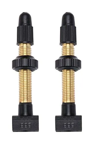 Bbb Bti-159 Tubeless Ventile 80 mm Schwarz - Sonstiges Fahrradzubehör, perfekt luftdicht mit abnehmbarem Kern für einfachen Austausch und ideal für Tubeless-Reifen.