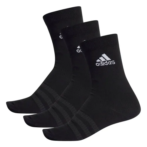 adidas Sportsocken Crew Light schwarz - 3 Paar, Größe: 25-27