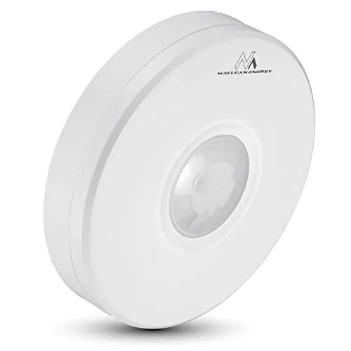 Maclean MCE293 Infrarot-Bewegungssensor mit Dämmerungsschalter 360° IP65 Sensor Erfassungsbereich bis 8m