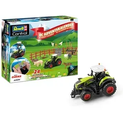 Revell Adventskalender RC Claas 960 Axion - Traktor zum Selberbauen - Ferngesteuerte Spielzeuge & Zubehör. Erleben Sie Modellbau und Fernsteuerung in einem Adventskalender - jeden Tag ein neues Teil für den detailgetreuen Claas Traktor!