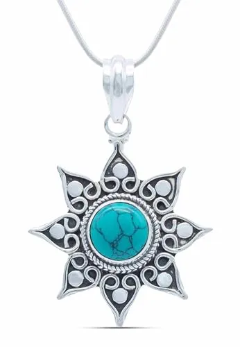 Halsketten Türkis von mantraroma