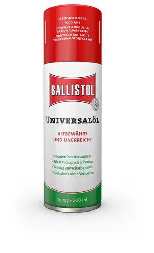 BALLISTOL UNIVERSALÖL Spray 200 ml 1L/50€ von Ballistol
