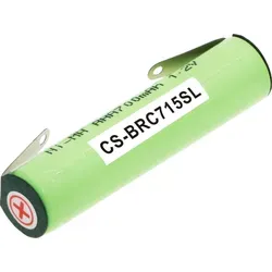 TECHTEK Akku Kompatibel mit [Braun] BT3020, BT3021 (5516), BT3040 (5517), BT5010, BT5040, BT5050, BT5060 (5542), BT5070, BT5090, BT7020 (5542), BT705