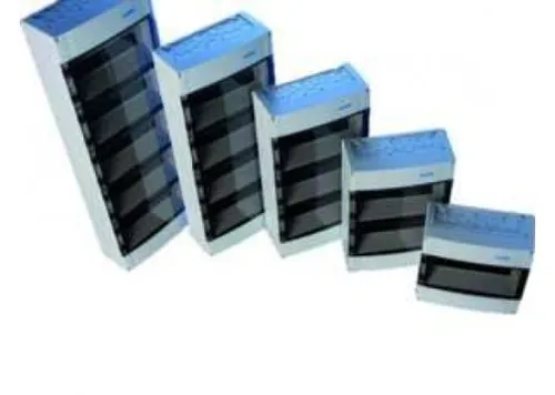 PROTEC.class 05102295 FR-AP-Verteiler 1-reihig IP65 - Kleinverteiler für die sichere Installation in feuchten Umgebungen, ideal für den Einsatz in der Elektrotechnik.