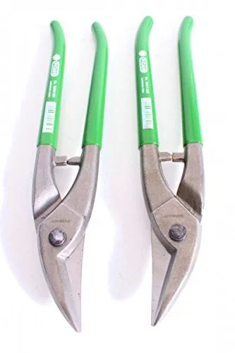 PICARD Loch-Blechscheren Profi Set - Schneiden & Scheren - Hochwertige Lochscheren für präzise gerade und gebogene Schnitte aus Stahl mit Härte 56-58 HRC, ideal für Dachdecker und Metallarbeiten.