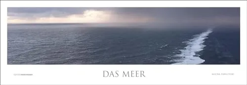 Das Meer Panorama: Immerwährender Panorama-Kalender im Großformat 1, 60 m x 55 cm: Immerwährender Kalender