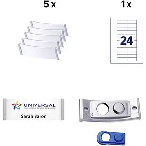 Avery-Zweckform POL20MA66-5DR Namensschild 68mm x 22mm von Avery Zweckform