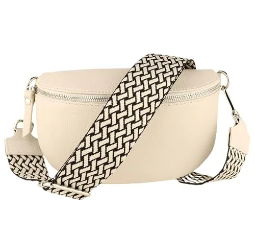 Bauchtaschen Beige von MIRROSI