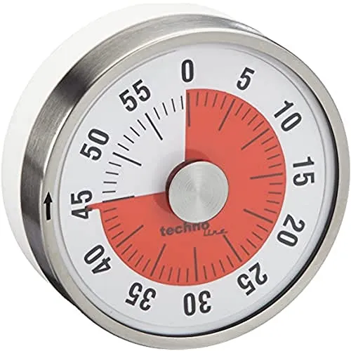 Technoline KZW V Analog Kurzzeitwecker, metall