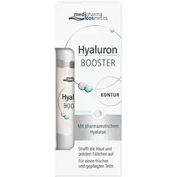 Hyaluron Booster Kontur 30 ML - Medizinische Körperpflege mit Hyaluronsäure in pharmazeutischer Qualität, strafft die Haut und polstert Fältchen auf für einen frischen, gepflegten Teint.