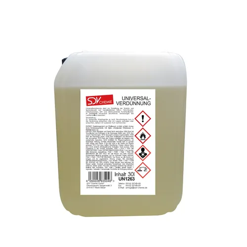 Nitro UNIVERSAL VERDÜNNUNG 30L Kanister Nitroverdünnung Lackverdünner 30 Liter