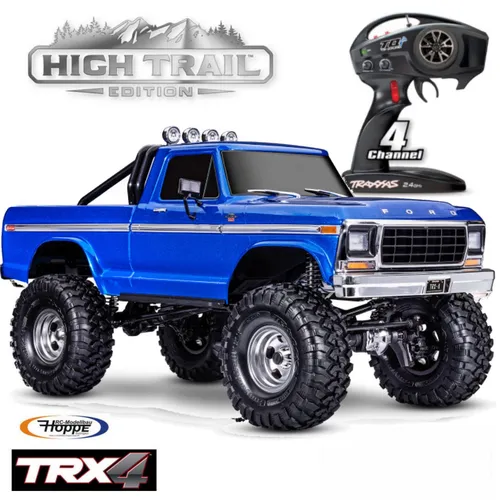 TRAXXAS TRX-4 79 Ford F150 High-Trail Crawler - RC-Modelle, 1:10 Maßstab, Allradantrieb für hervorragende Geländegängigkeit und spannende Offroad-Abenteuer.