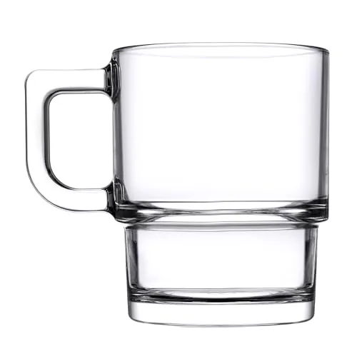 Paşabahçe Hill Tasse/Becher 320 Cc T Drop Logo in Box mit 2 Stück