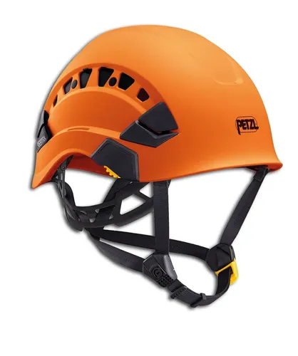 PETZL Industriekletterhelm VERTEX VENT orange - Kletterhelm mit Belüftung, ideal für sicheres Arbeiten in der Höhe und optimalen Tragekomfort.