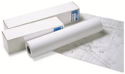 Clairefontaine Inkjet-Plotterrolle 914 mm x 30 m - Hochwertige Plotterrolle für brillante Druckergebnisse, ideal für Grafiken und Pläne in allen Farben und Materialien.