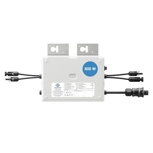 Envertech EVT800-B Mikro Wechselrichter für Balkonkraftwerke | für bis zu 2 PV Module | 800 Watt | VDE konform (EVT800-B)