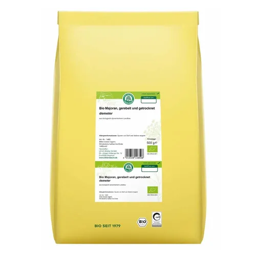 Majoran gerebelt getrocknet 0,5kg | LEBENSBAUM von Lebensbaum