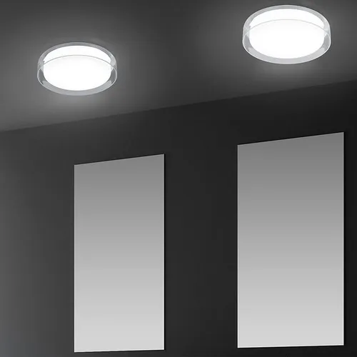 Opalglas LED Deckenstrahler Helestra OLVI 30cm von Helestra