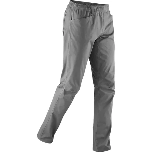 Edelrid Me Dojo Pants anthracite (069) S - Herren Kletterhosen aus 69 % Biobaumwolle und 29 % recycelter Baumwolle, bieten maximale Bewegungsfreiheit und Komfort beim Klettern und Bouldern.