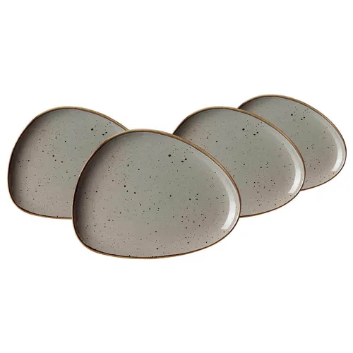 Ritzenhoff & Breker Dessertteller Taste 4er Set 25,5 x 19,5 cm - Elegante Dessertteller im 4er Set, ideal für besondere Anlässe. Die harmonischen Naturtöne und handgefertigten Details setzen stilvolle Akzente auf jedem Tisch.