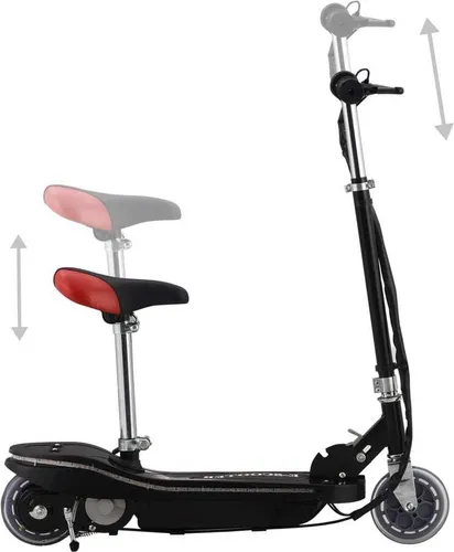 vidaXL E-Scooter für Kinder mit Sitz und LED 120 W von vidaXL