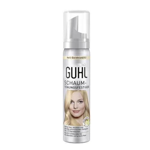 75ml Guhl Schaum- Tönungsfestiger Hell-Goldblond 82 Haartönung Haarschaum