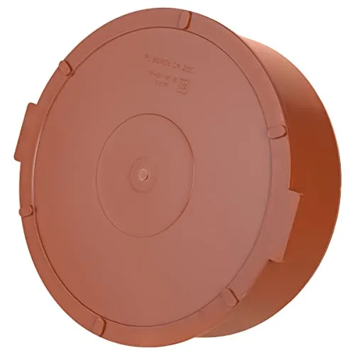 KG Muffenstopfen Ø DN250 Rohrstopfen Kunststoffstopfen Endstopfen Rohrdeckel Orange