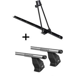 Fahrradträger ORION + Dachträger Menabo Tema für Fiat Croma 2005-2010