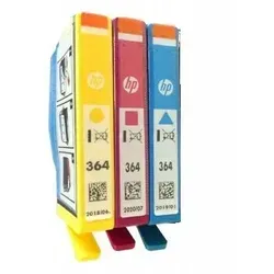 Produktbild 3x Original HP Tinten Patrone 364