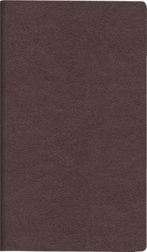 rido/idé Taschenkalender Mod. Taschenplaner int. 2026 | A6, Leder, weinrot