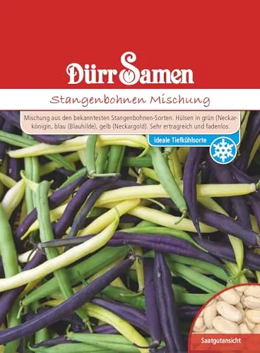 Dürr-Samen - Stangenbohnen Mischung Saatgut