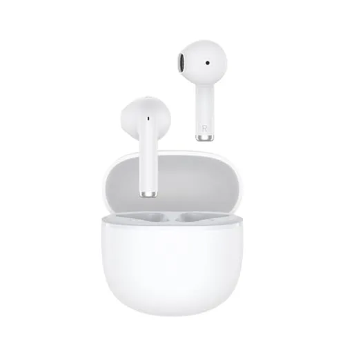QCY AilyBuds Lite Earphones (White) - Kopfhörer mit kristallklarem Sound und ergonomischem Design für den perfekten Tragekomfort den ganzen Tag.