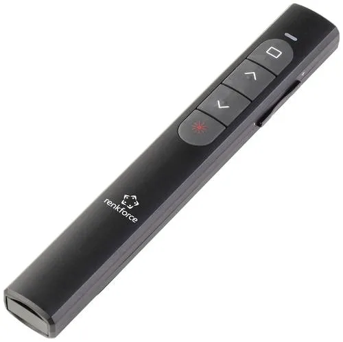 Renkforce RF-5253052 Kabellos Presenter inkl. Laserpointer
