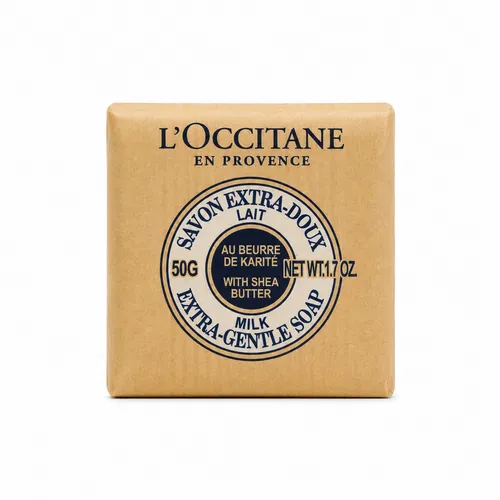 L'Occitane Savon Extra-Doux Seife 50g - Milde Seife für eine sanfte Reinigung der Haut, ideal für den täglichen Gebrauch. Hergestellt in Frankreich, bietet sie eine luxuriöse Pflege und ein angenehmes Dufterlebnis.