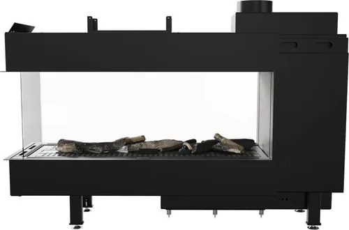 Gaskamin LEO 100 Raumteiler Erdgas – Eleganter Heizstrahler